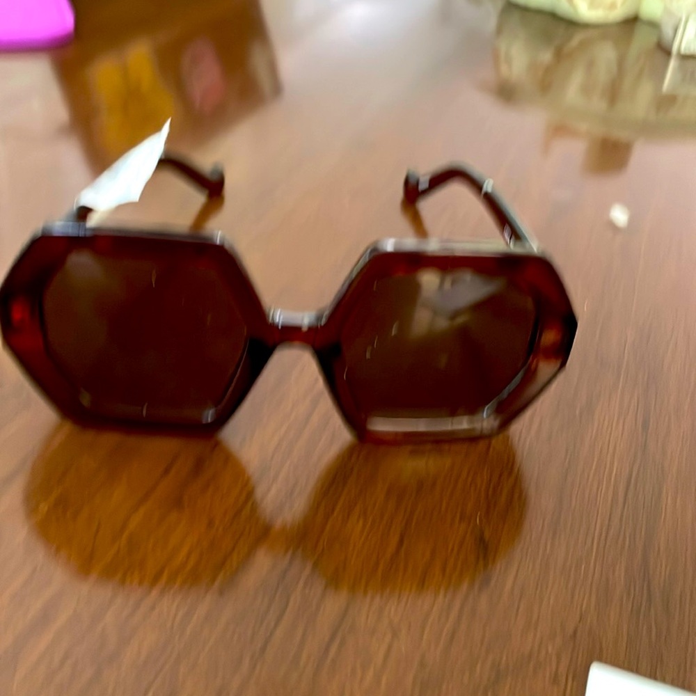 Nordstrom Clear Brown Sunglasses